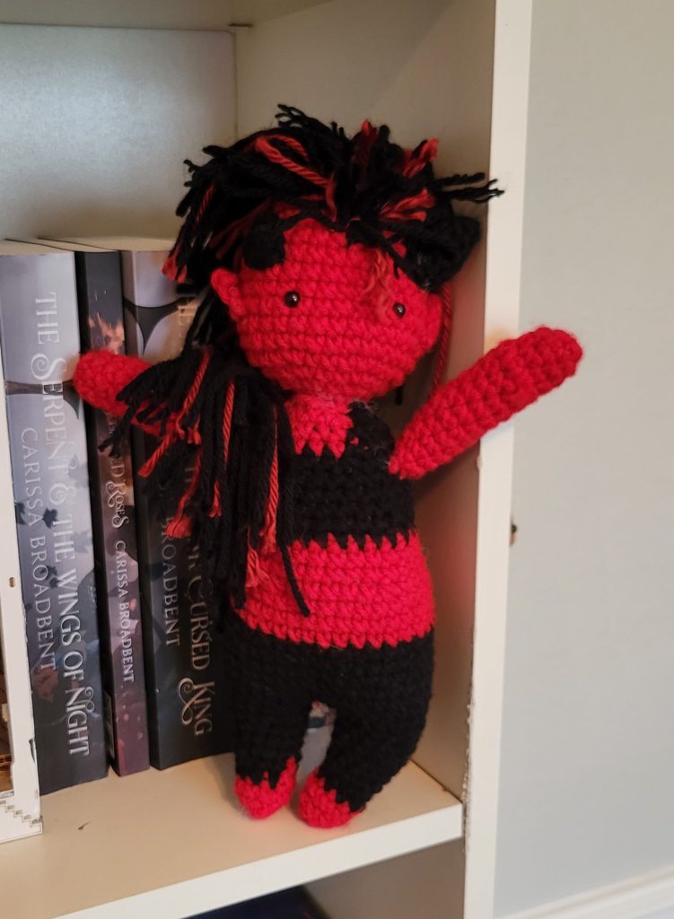 Crochet Karlach Baldur's Gate 3 (BG3)Companion Front